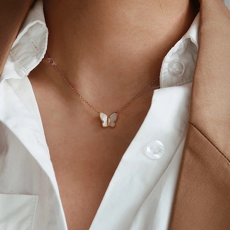The Gold Butterfly Necklace