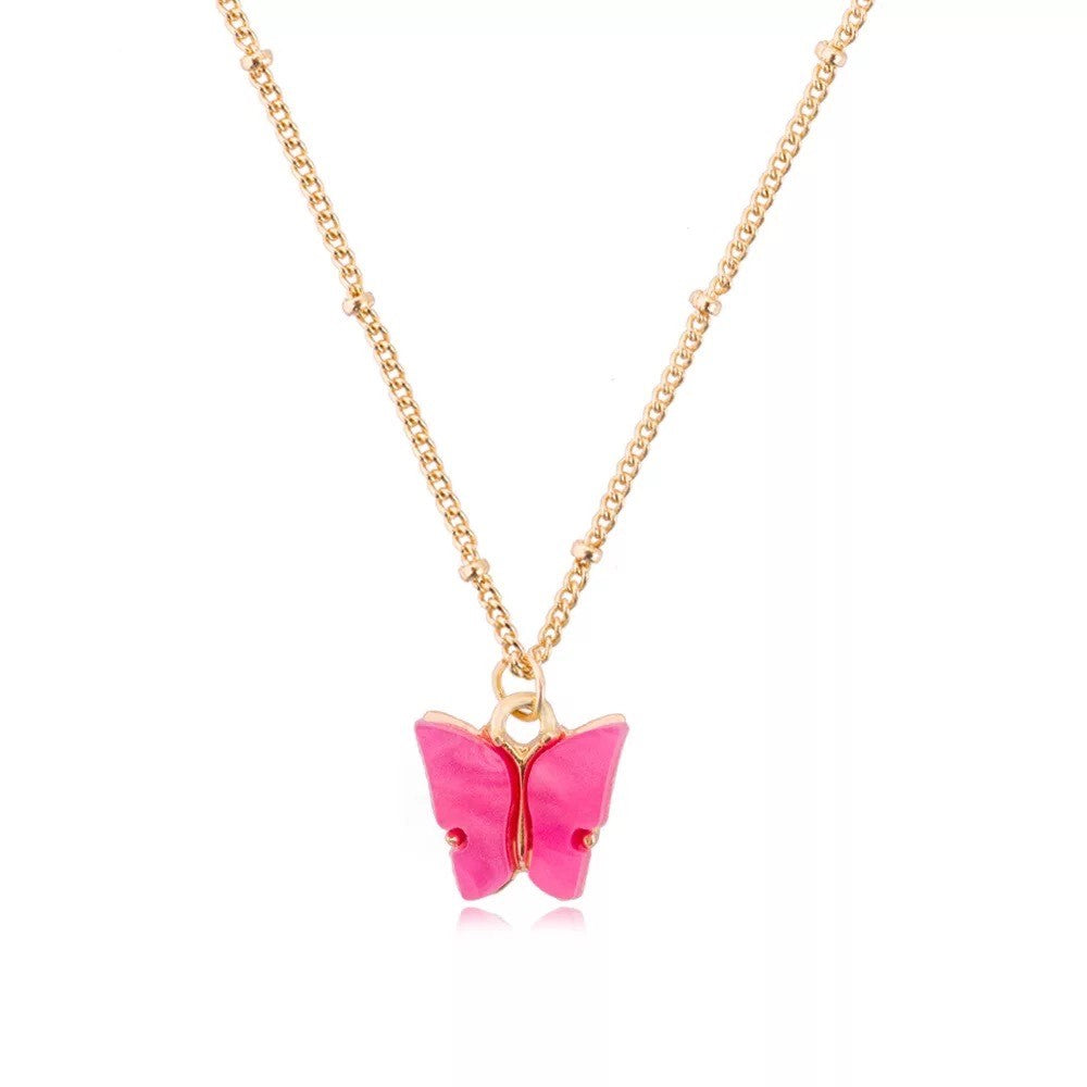 The Colorful Butterfly Necklace