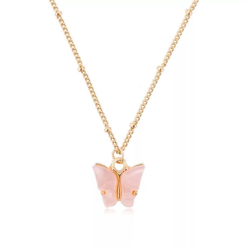 The Colorful Butterfly Necklace