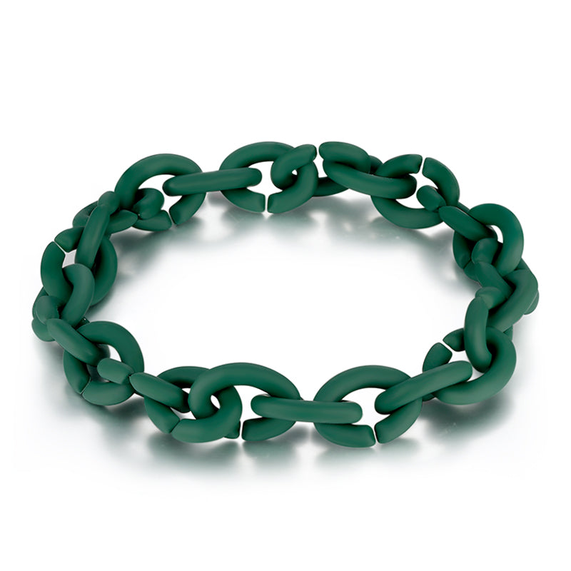 Light Green Rubber Bracelet