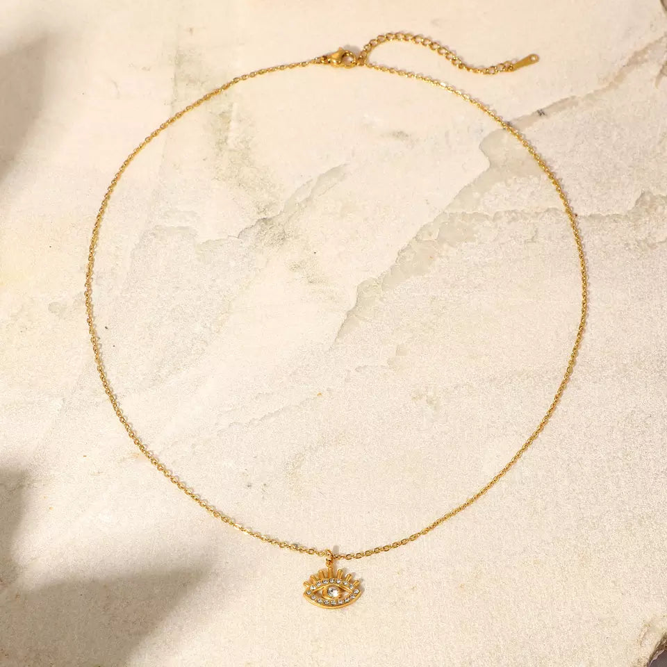 Serpentine Eye Pendant