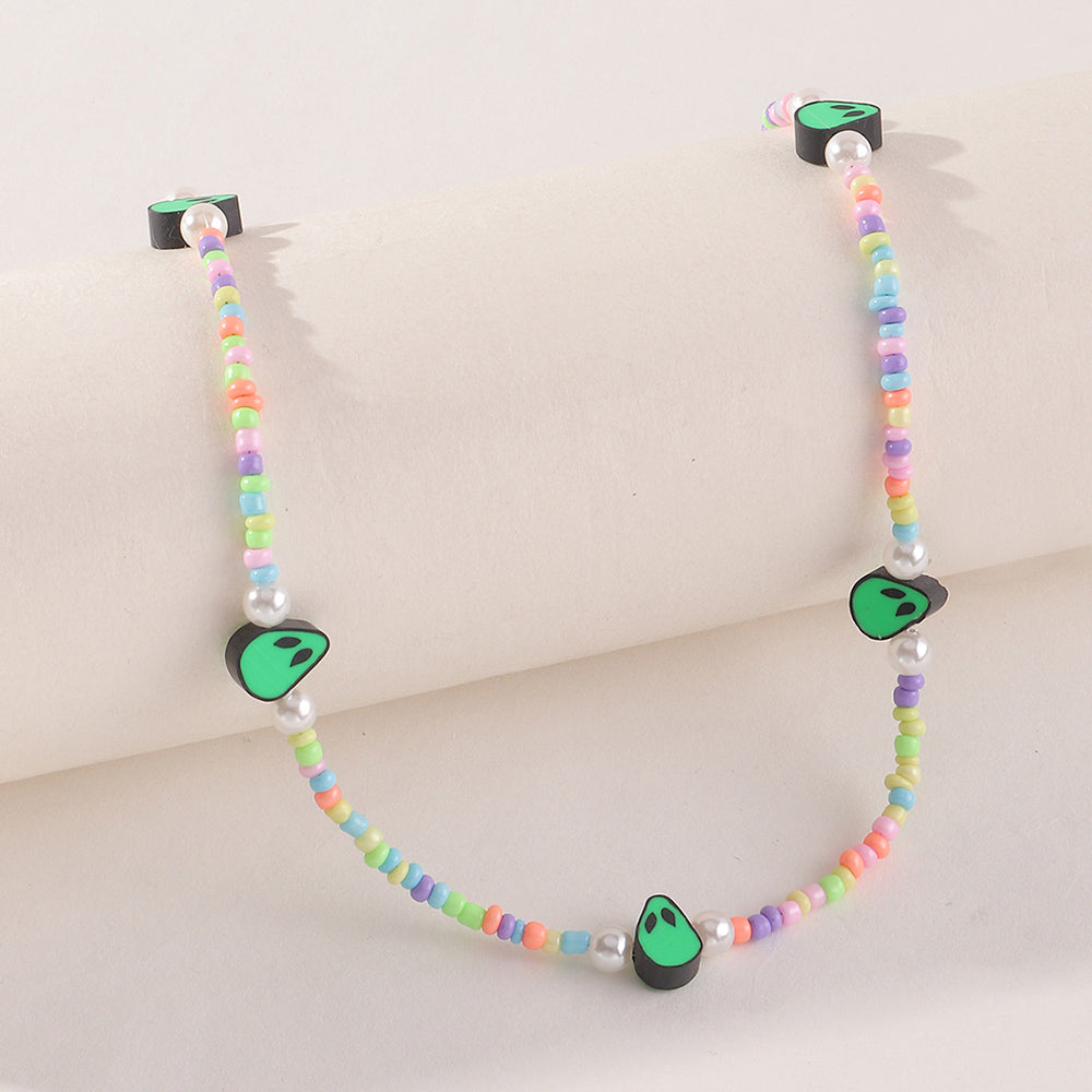The Bohemia Green Ghost Necklace