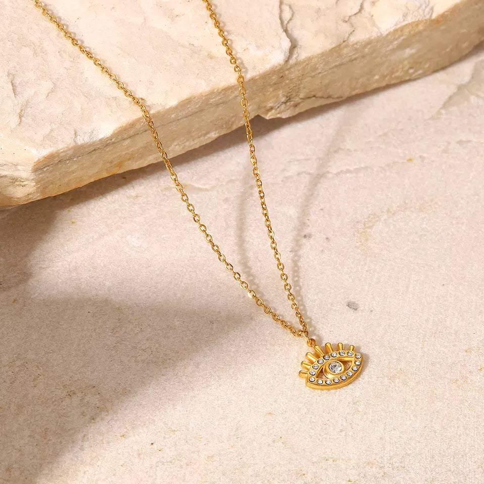 Serpentine Eye Pendant