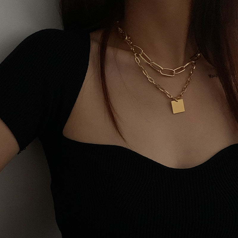 The Chunky Lock Necklace