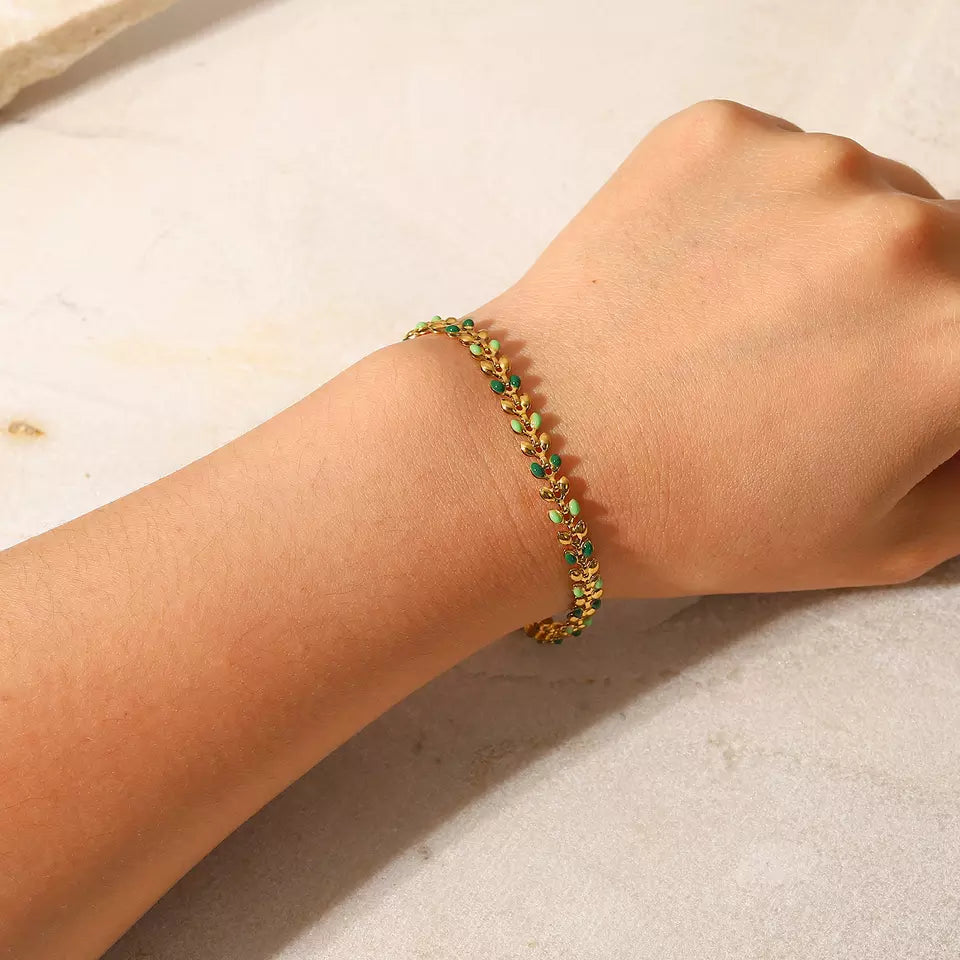 Brave Leaf Bracelet