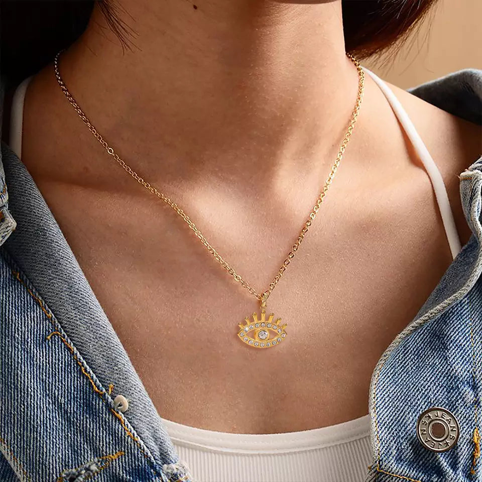 Serpentine Eye Pendant