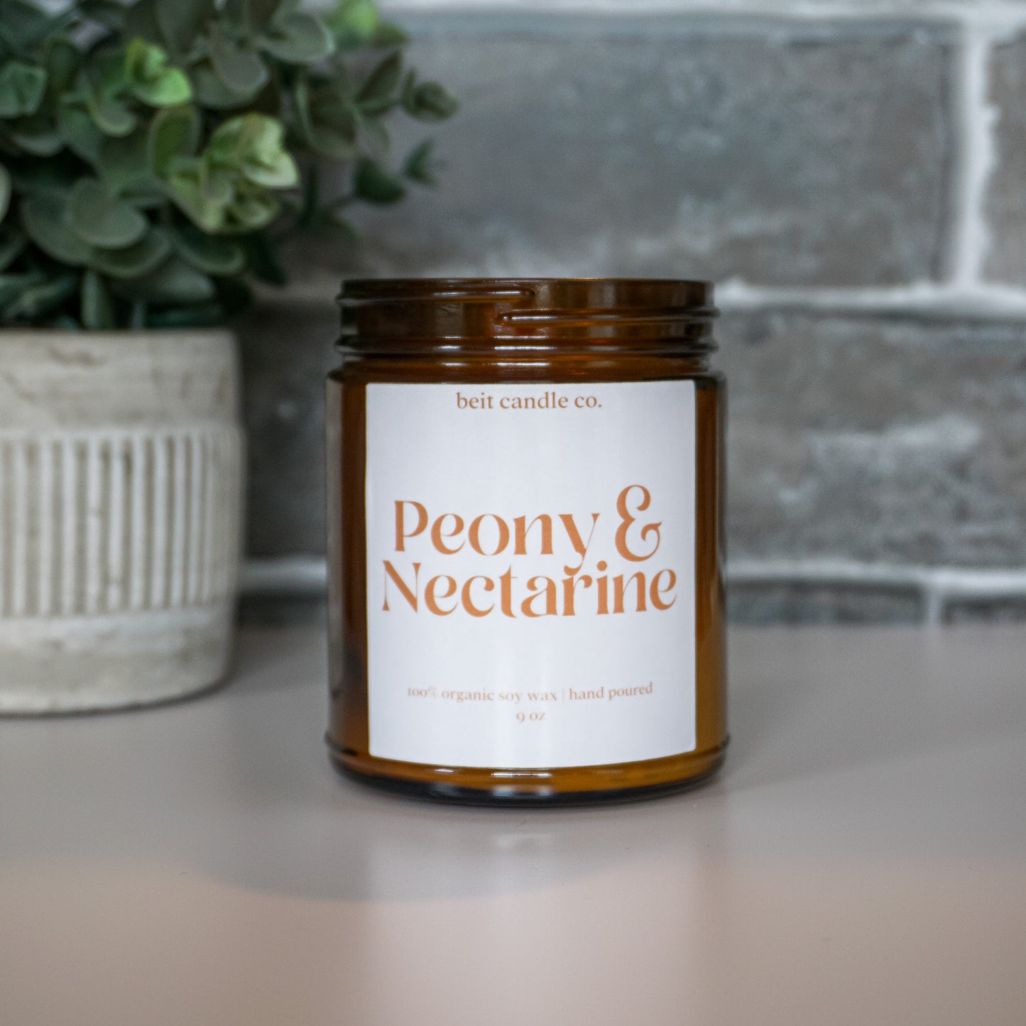 Peony and Nectarine
