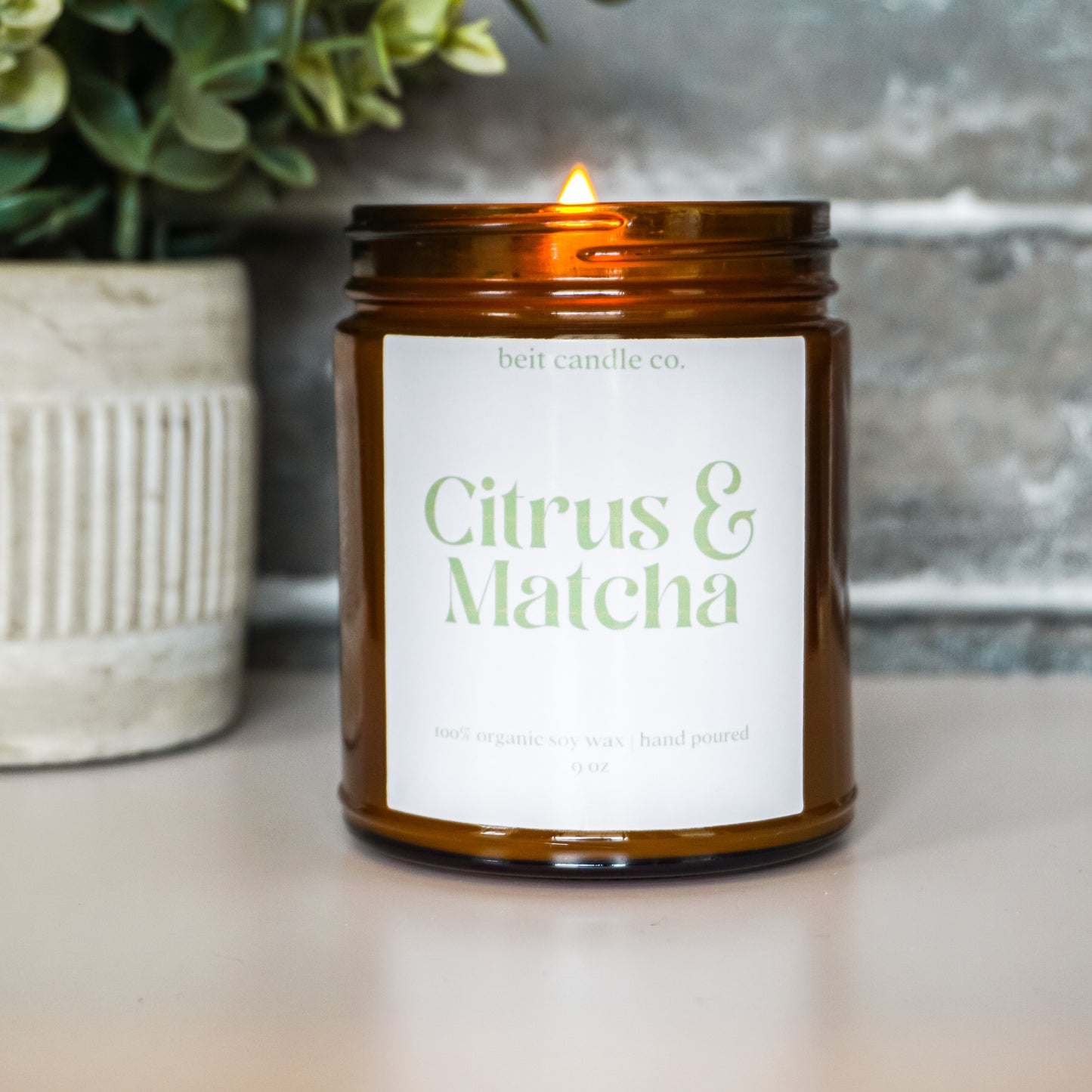 Citrus and Matcha