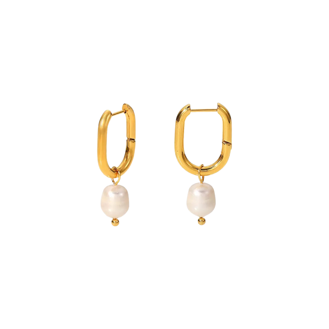 Blushing Pearl Earring