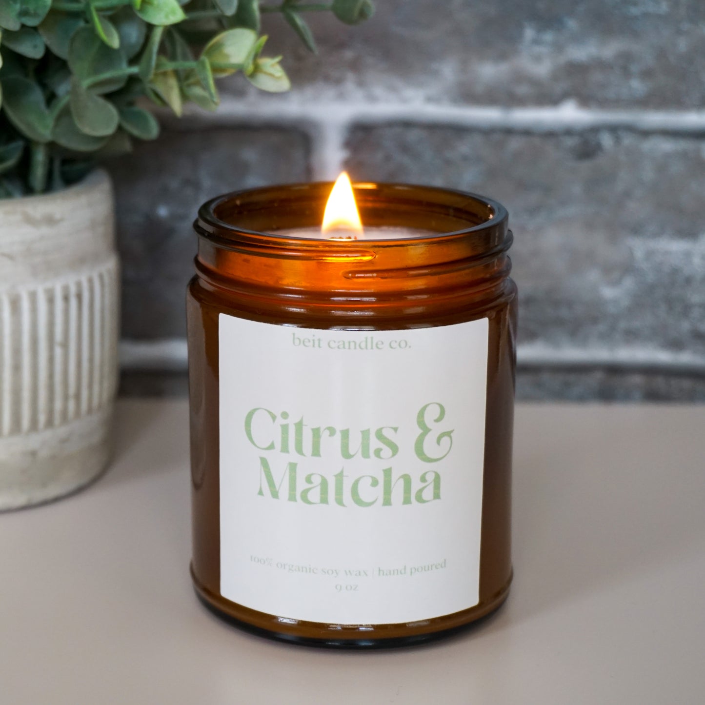 Citrus and Matcha