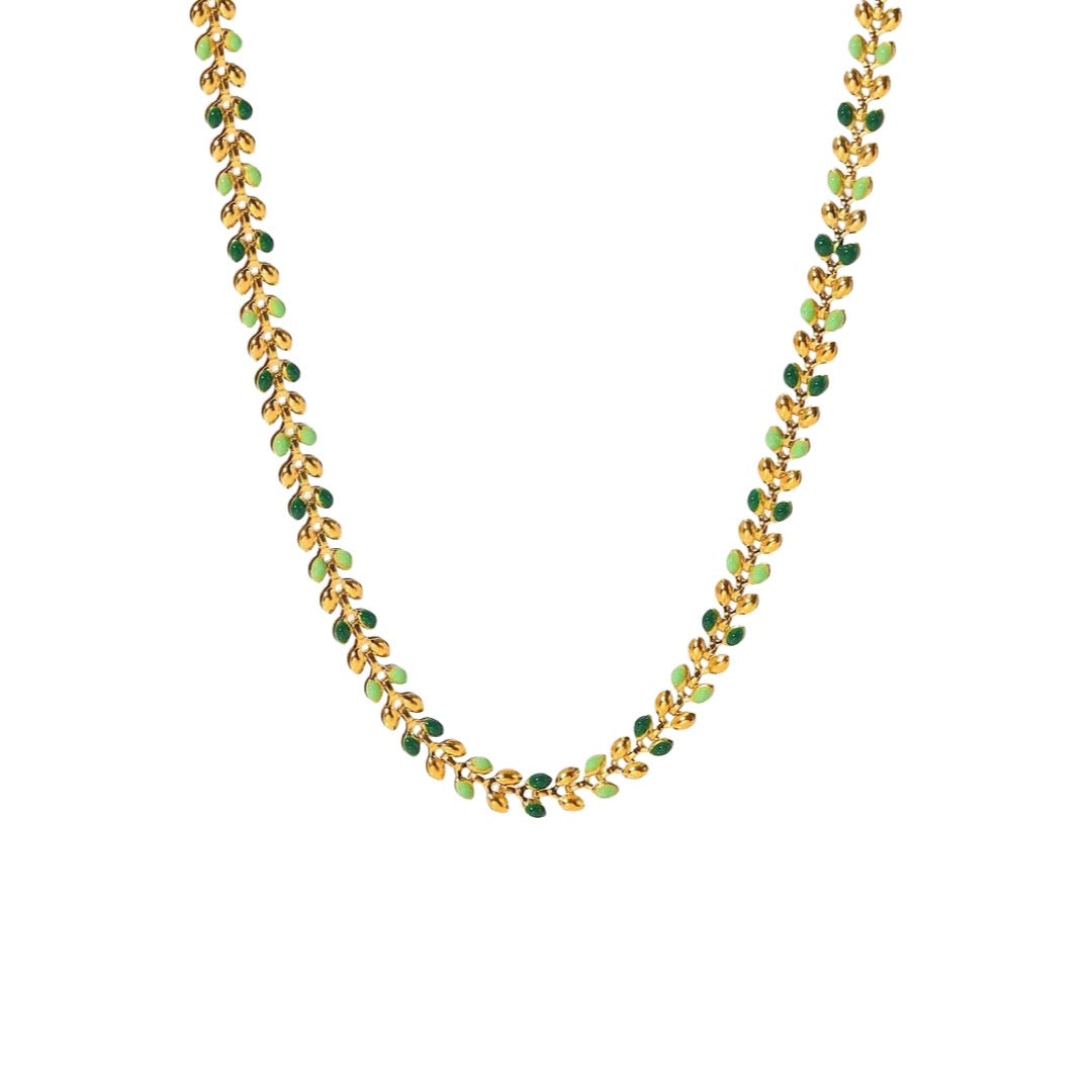 Brave Leaf Necklace