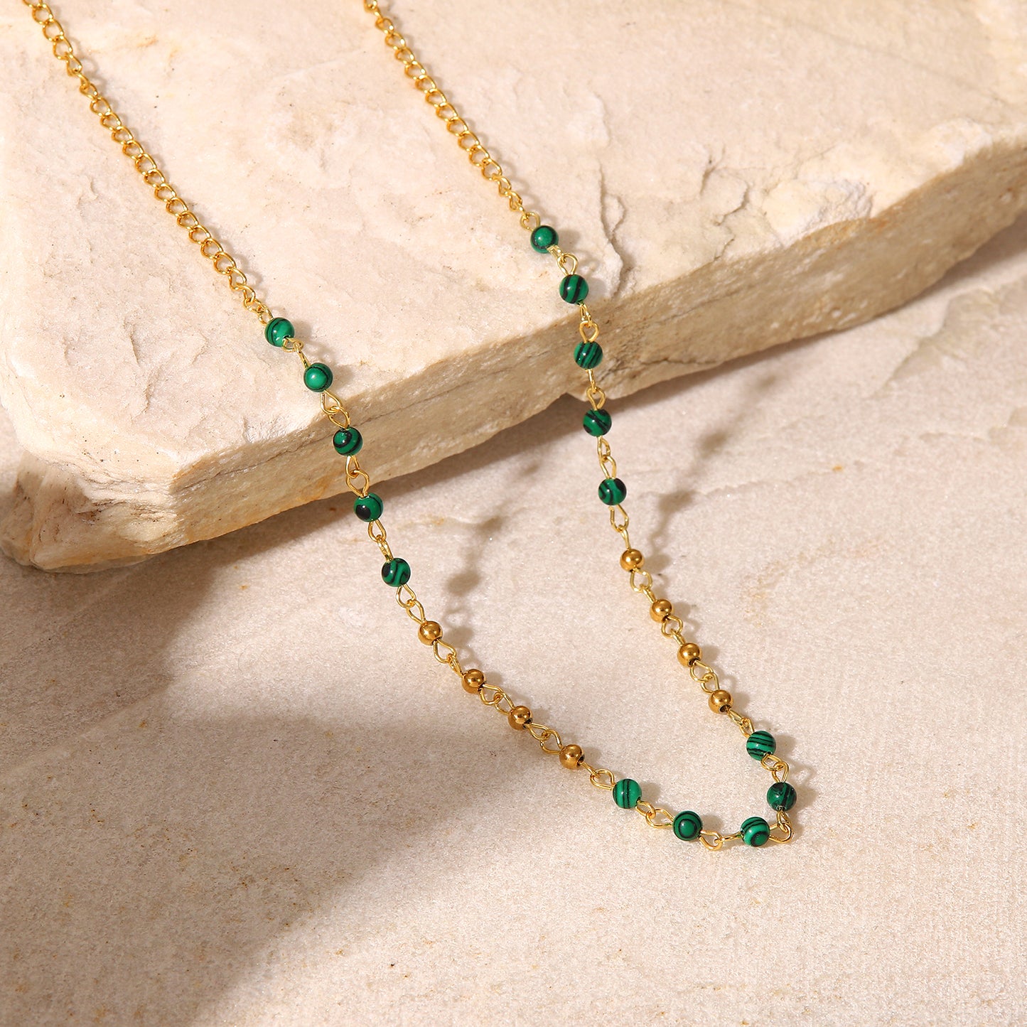 The Vintage Malachite Necklace