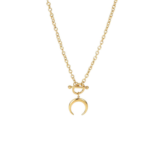 Golden Moon Pendant