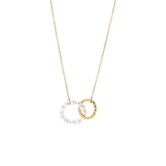 Ring Pearl Necklace